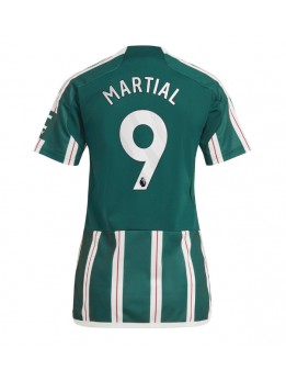 Manchester United Anthony Martial #9 Auswärtstrikot für Frauen 2023-24 Kurzarm